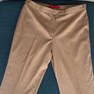 Anne Klein Tan Trousers